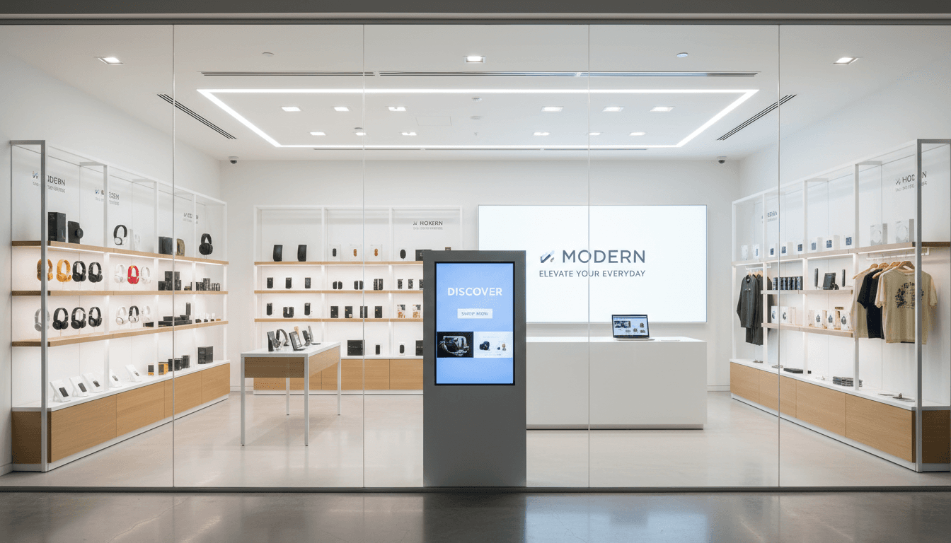 Professional Shopify store redesign with modern layout